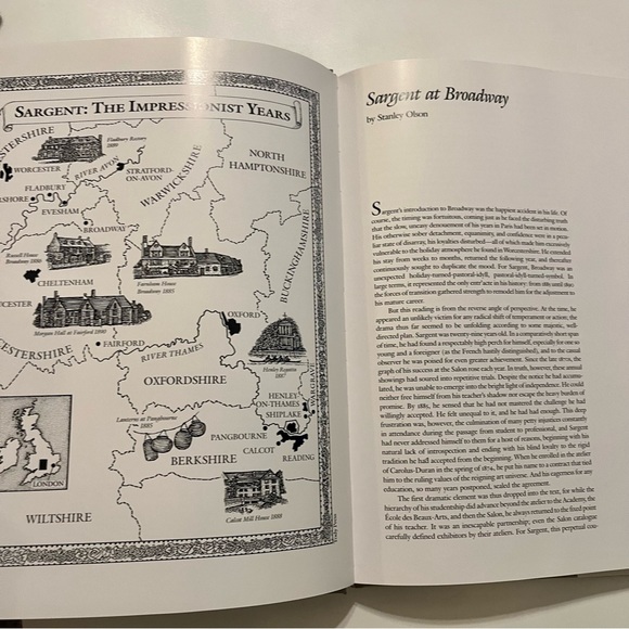 John Singer Sargent Hardback SARGENT AT BROADWAY THE IMPRESSIONIST YEARS - Picture 10 of 16